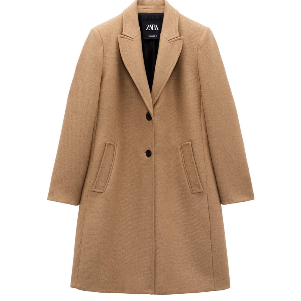 Zara MENSWEAR STYLE WOOL BLEND 🧥